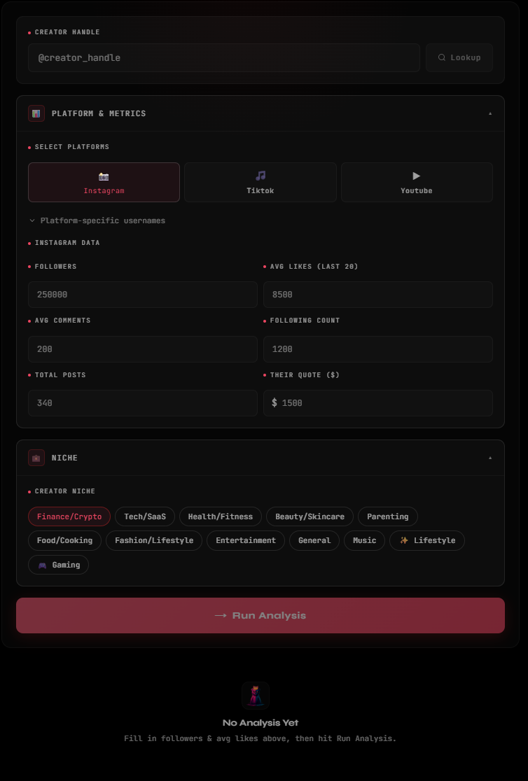 Influnx scoring engine